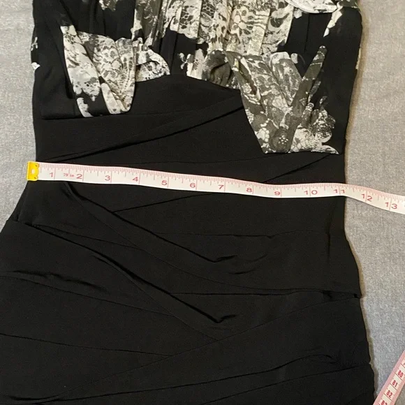 Sweet Storm Black and White Dress - Picture 6 of 7